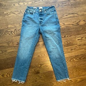 Universal Thread Blue Ankle Cropped Jeans